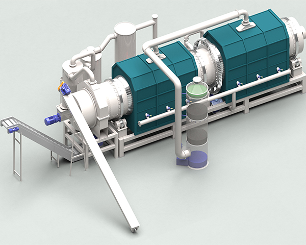 電子元件電容連續(xù)式炭化爐 電子元件電容連續(xù)式炭化爐