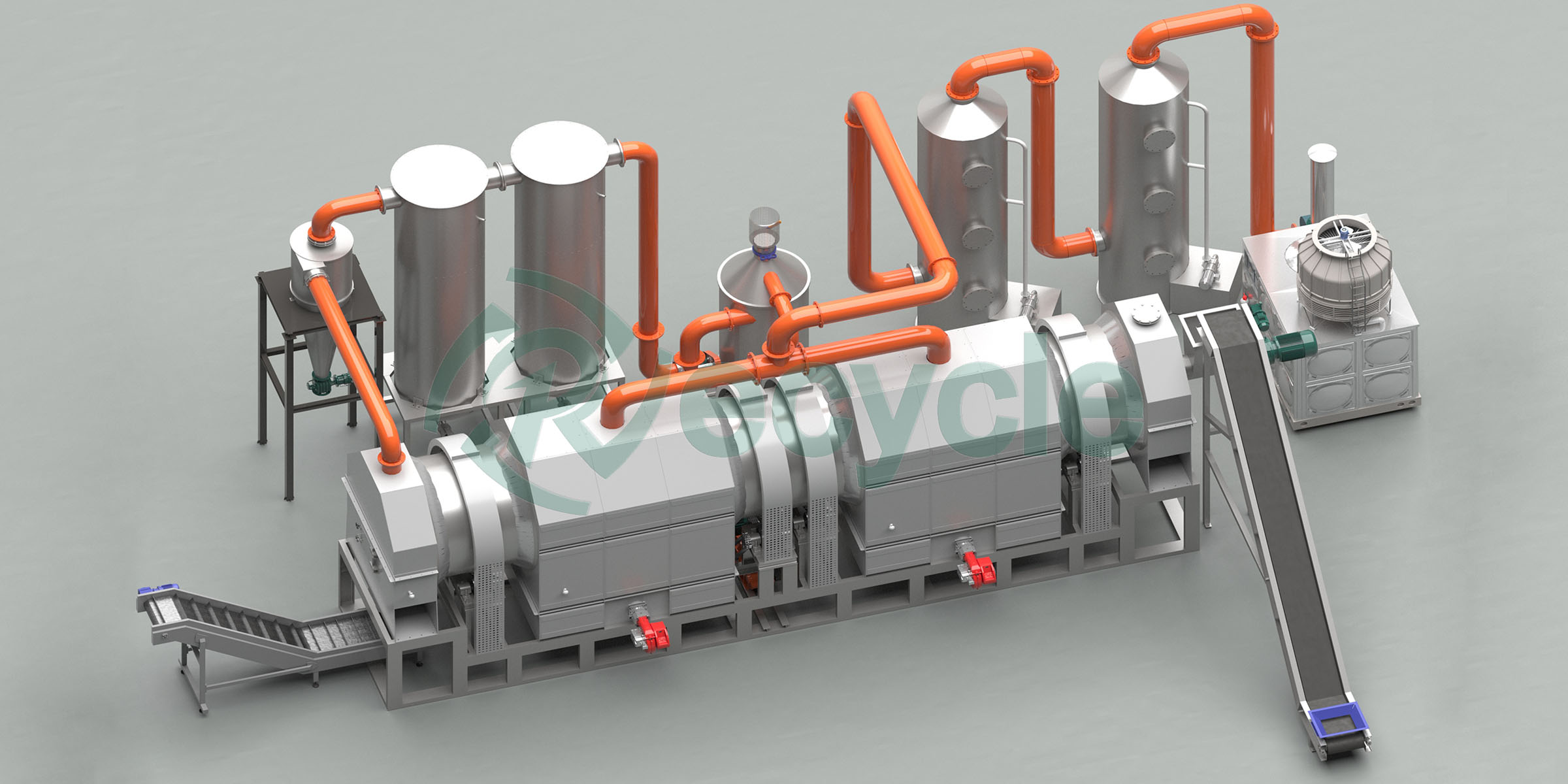 連續(xù)式炭化爐