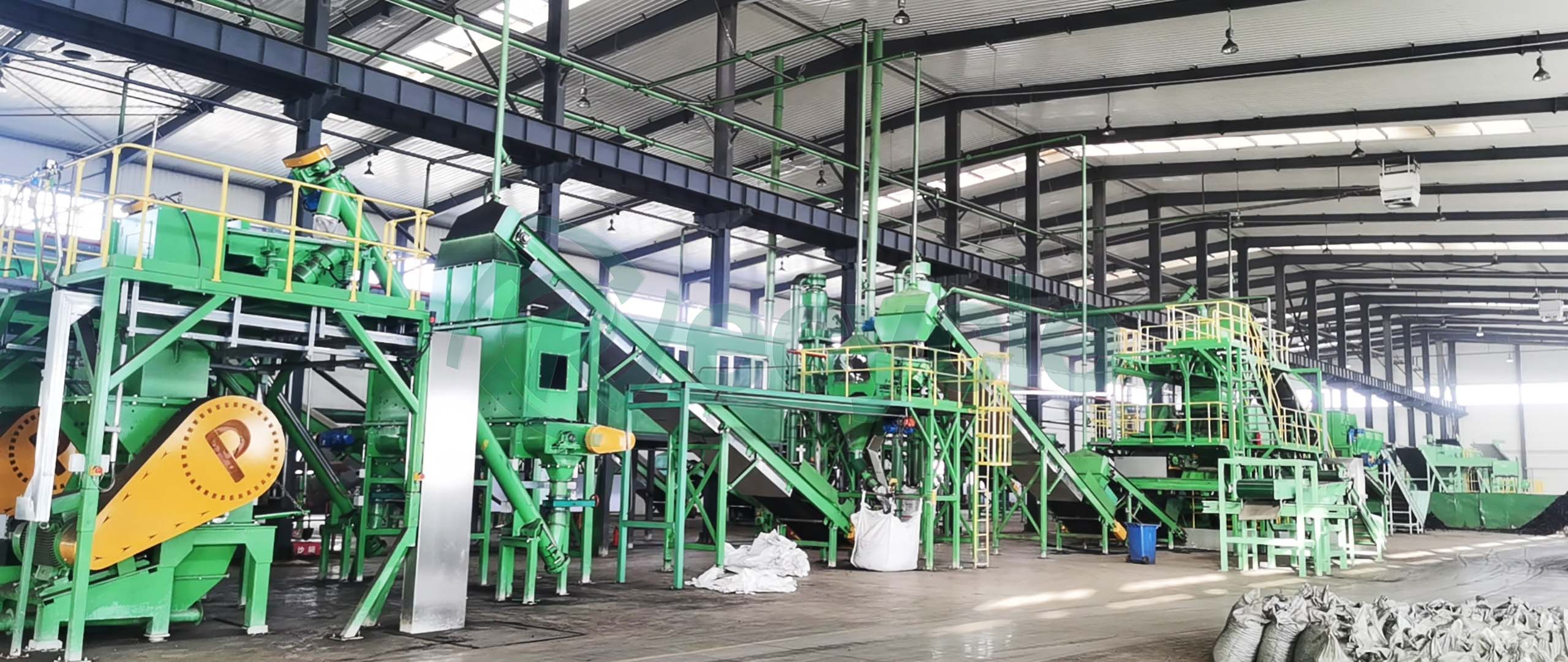 廢舊輪胎顆粒生產(chǎn)線(xiàn)