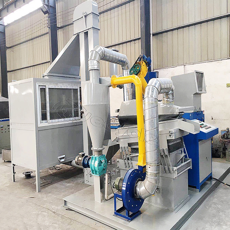 銅米機(jī),廢電線電纜破碎分選設(shè)備線專題報(bào)道