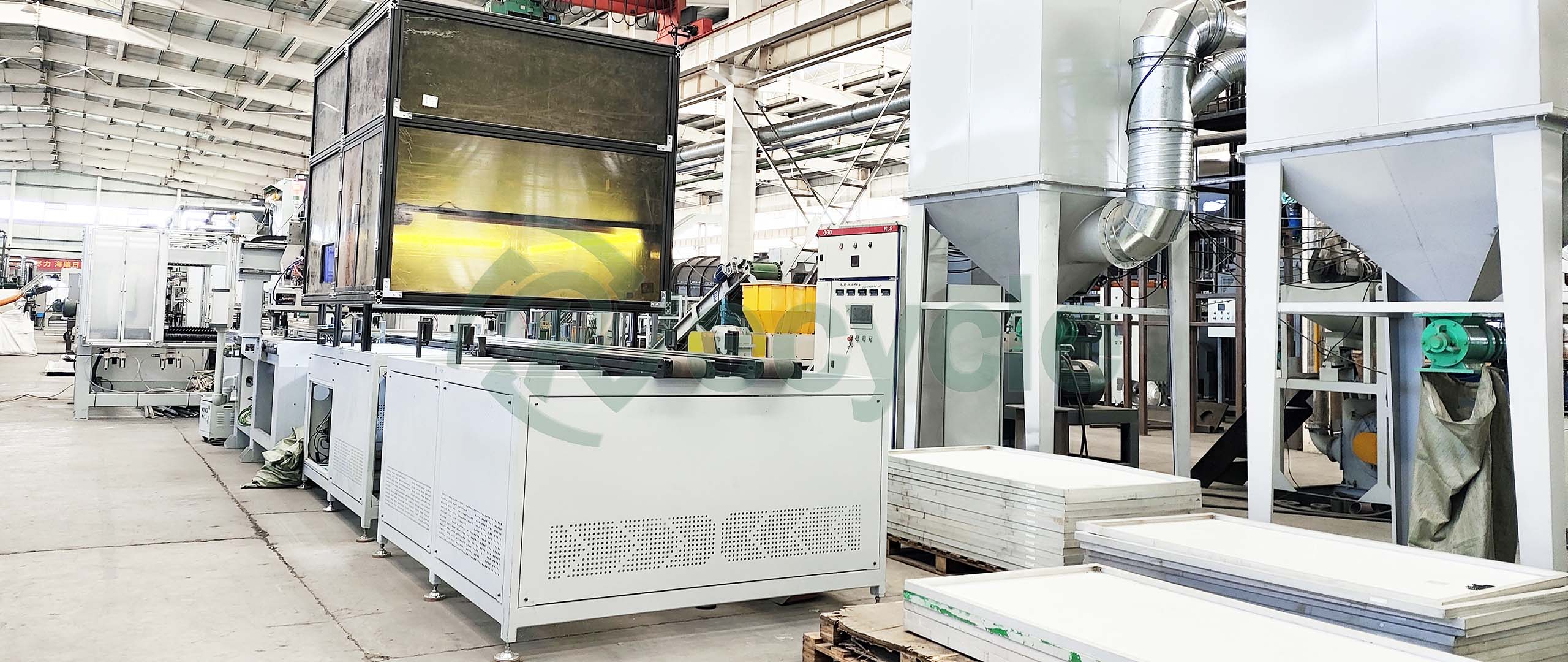 廢舊光伏板回收生產(chǎn)線(xiàn)