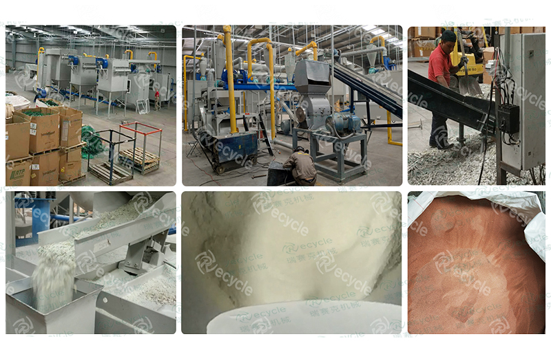 電路板拆解設(shè)備墨西哥現(xiàn)場圖