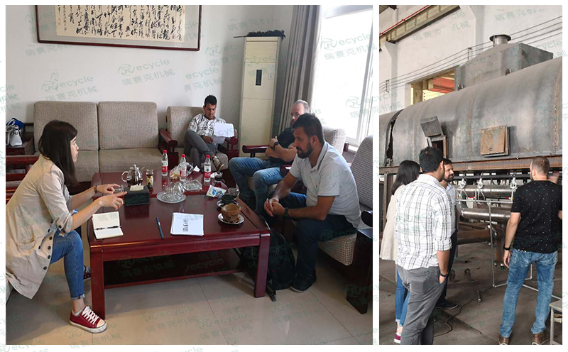 巴西連續(xù)式炭化爐設(shè)備