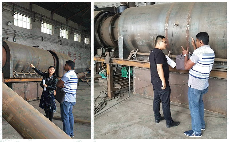 迪拜連續(xù)式熱解炭化爐