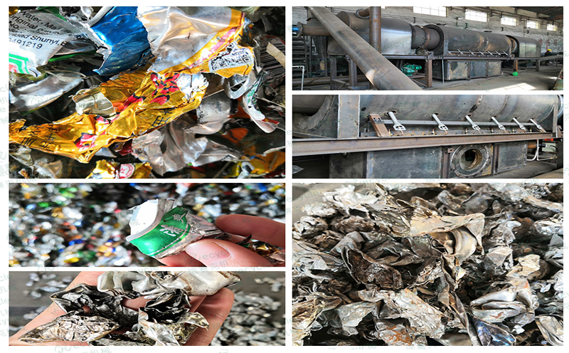 廢易拉罐脫漆炭化爐