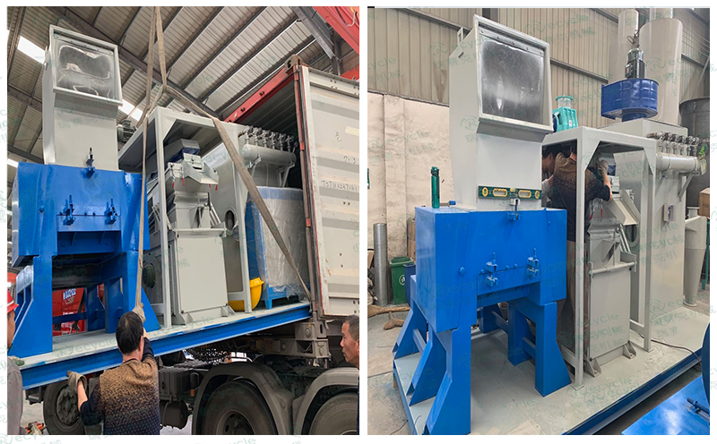 河北干式銅米機設備發(fā)貨圖