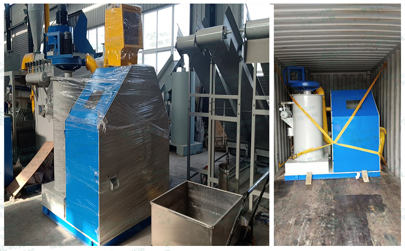 廢電線銅米機發(fā)貨現(xiàn)場圖