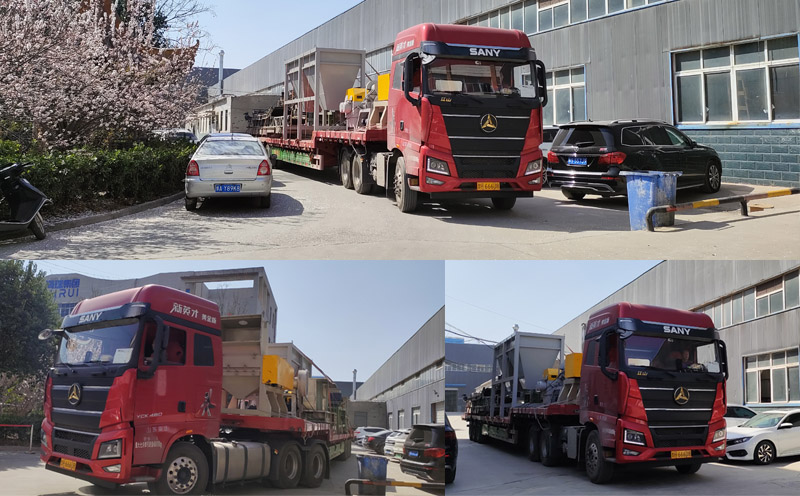 廢舊輪胎破碎處理設(shè)備發(fā)貨現(xiàn)場(chǎng)圖