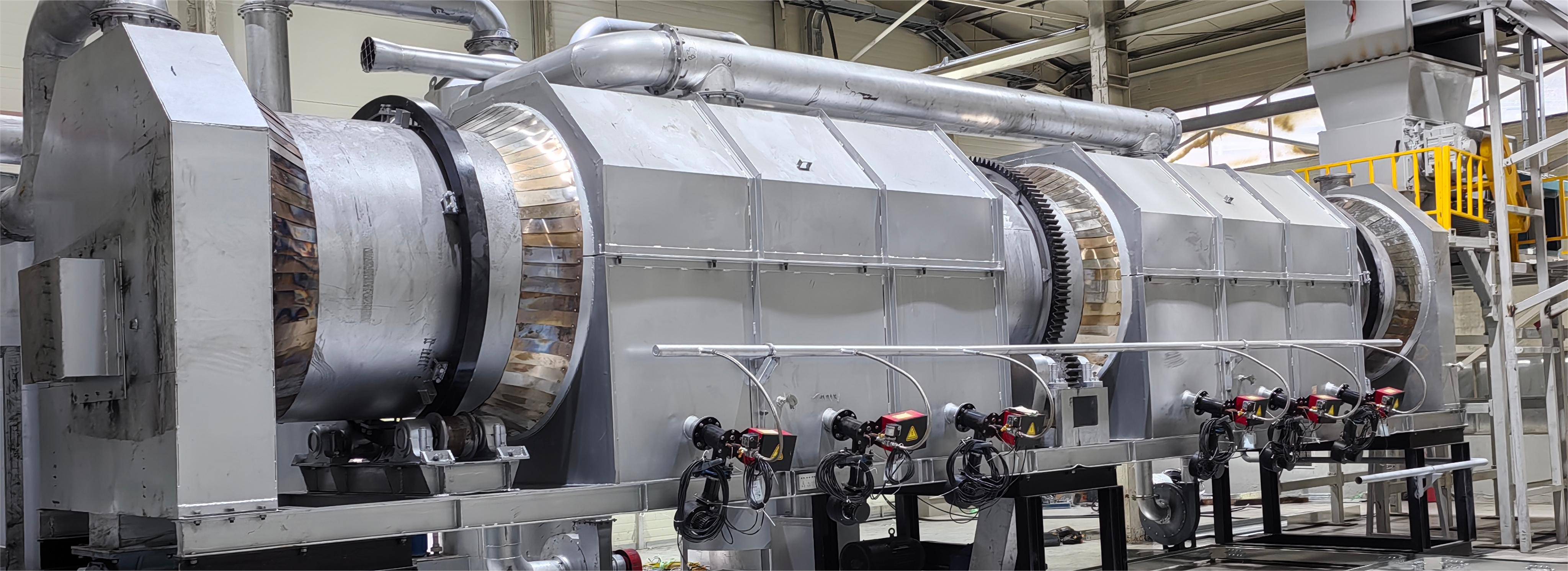 連續(xù)式鋰電池炭化爐