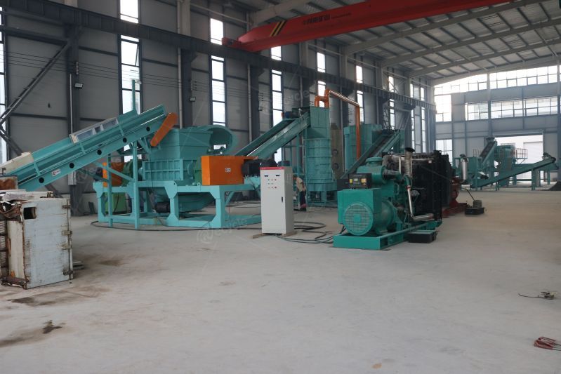 廢舊家電拆解設(shè)備生產(chǎn)線