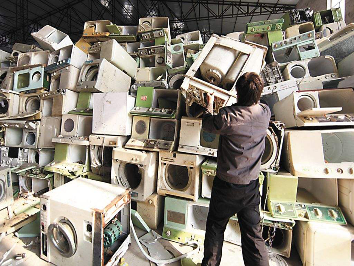 廢舊家電拆解生產(chǎn)線